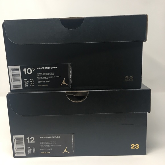 NEW MH24 Nike Air Jordan Future Hyper Royal Men - Picture 7 of 7